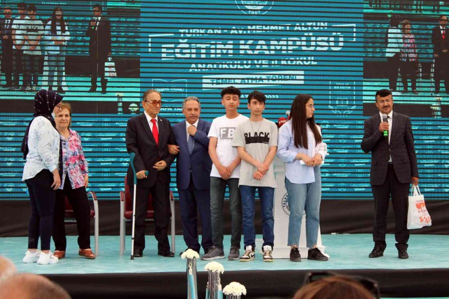 Talas’ta Millet Bahçesine İlk Temel Atıldı