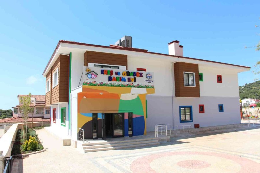 Kaş Belediyesi Kreş Ve Gündüz Bakımevi Minikleri Ağırlamaya Hazırlanıyor