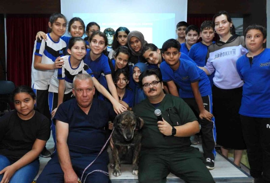 Öğrencilere Sokak Hayvanı Eğitimi