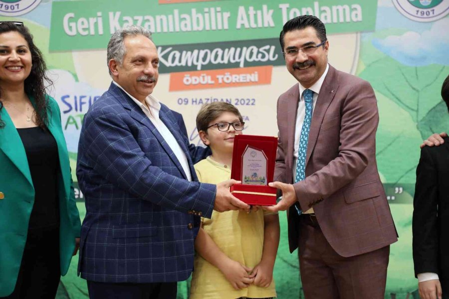 Talas’ta Atıklar Dönüşüme, Ödüller Öğrencilere