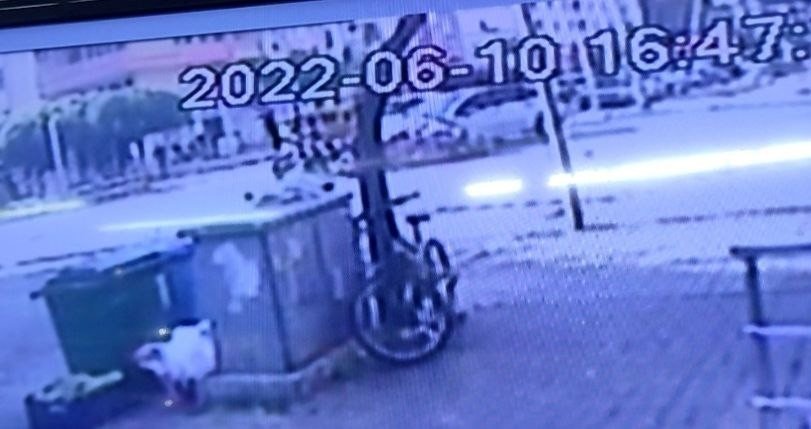 Takip Mesafesini Korumayan Motosiklet Kaza Yapan Araçlara Çarptı