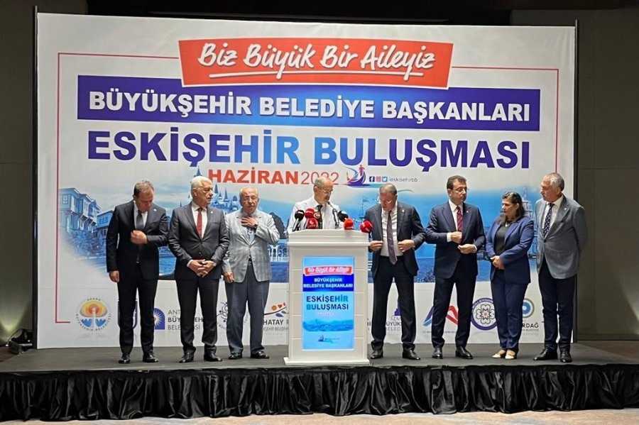 Eskişehir’de Düzenlenen ‘chp’li Başkanlar Toplantısı’ Sona Erdi
