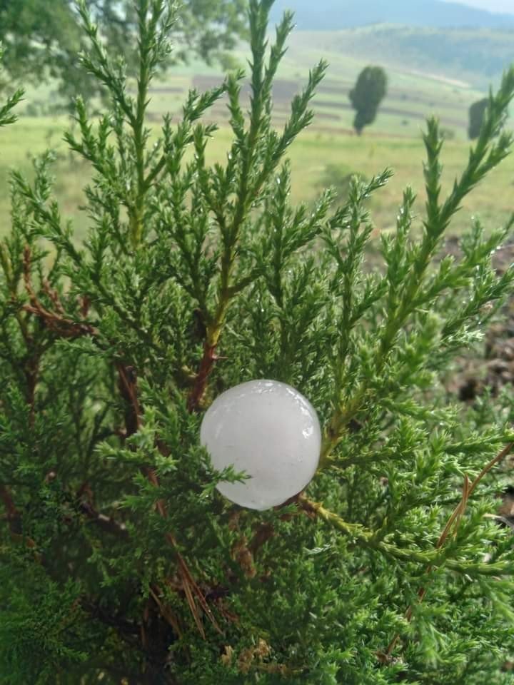 Eskişehir’de Ceviz Büyüklüğünde Dolu Yağdı