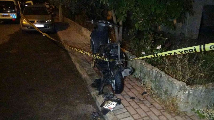 Tartıştığı Babasının Motosikletini Yaktı