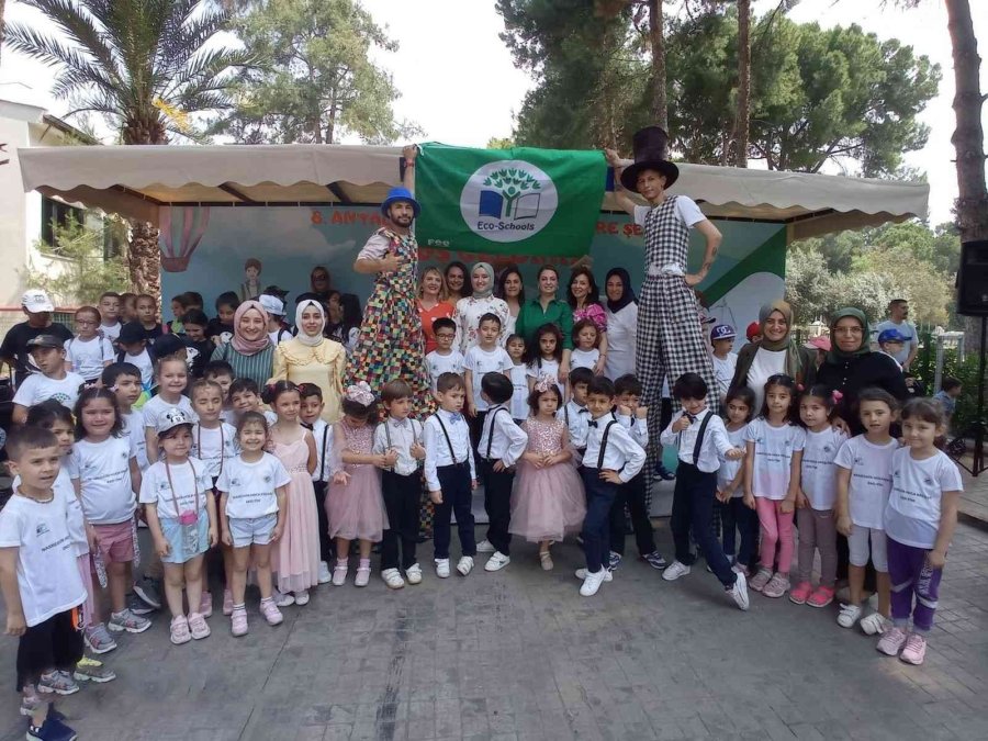 Kepez’in Nasreddin Hoca Kreşlerine “yeşil Bayraklı Okul” Unvanı