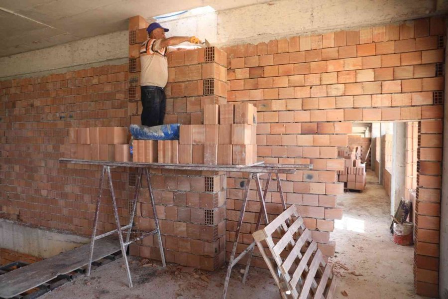 Manavgat Toptancı Hal Projesi’nde Sona Doğru