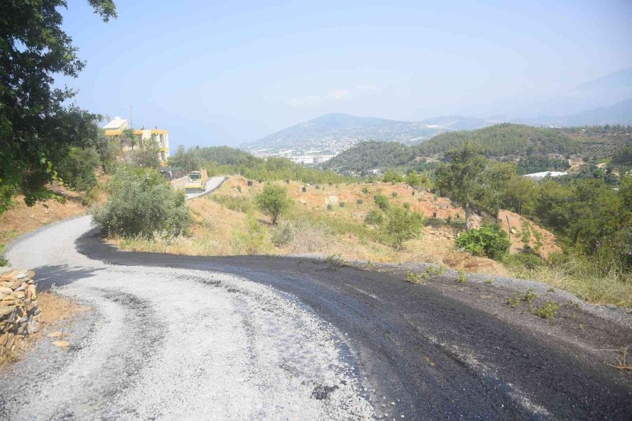 Asfalt Çalışmaları Keşefli Ve Uğrak Mahallesi’nde Sürüyor