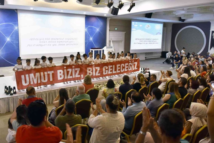Antalya Osb Gündüz Bakımevinde Mezuniyet Sevinci