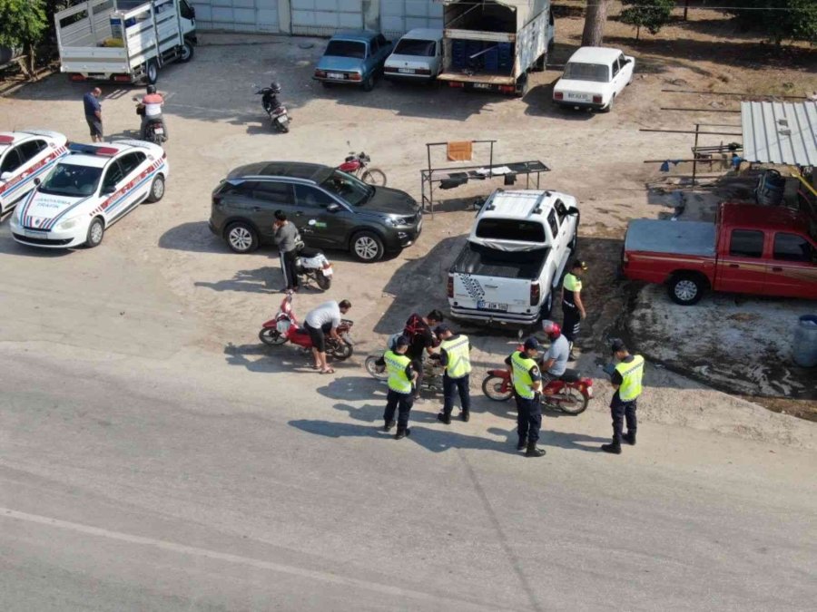 Jandarmadan Motosikletlere Yönelik “şok Denetim”