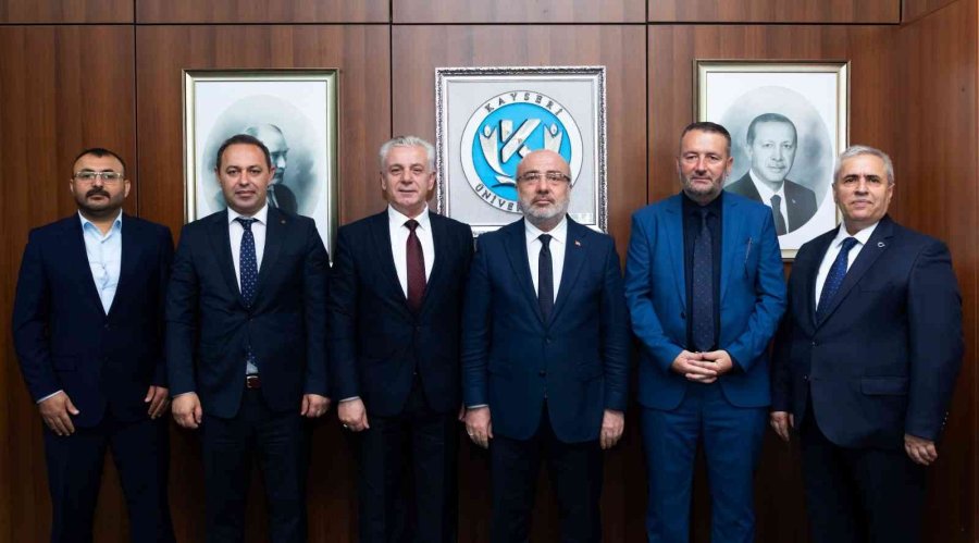 Makedonya Uluslararası Vizyon Üniversitesi’nden Kayü Rektörüne Ziyaret