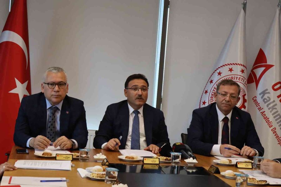 Vali Çiçek: “oran Kalkınma Ajansı’nda Altın Bir Dönem Yaşamak İstiyoruz”