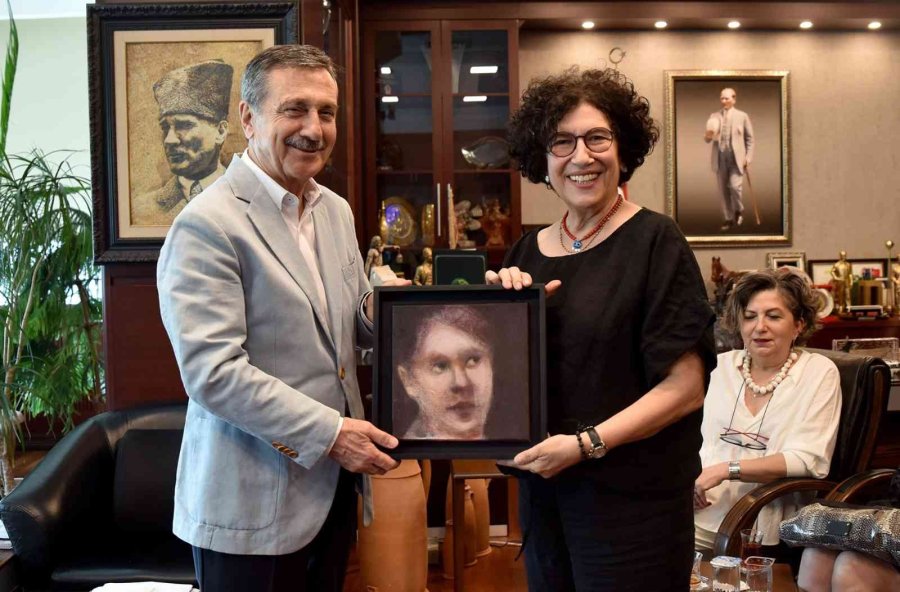 Çalıştay Sanatçılarından Başkan Ataç’a Teşekkür Ziyareti