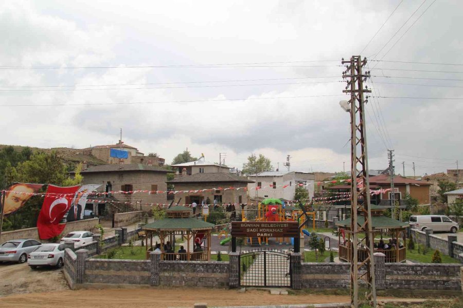 Bünyan Belediyesi Şadi Korkmaz Parkı Hizmete Açıldı