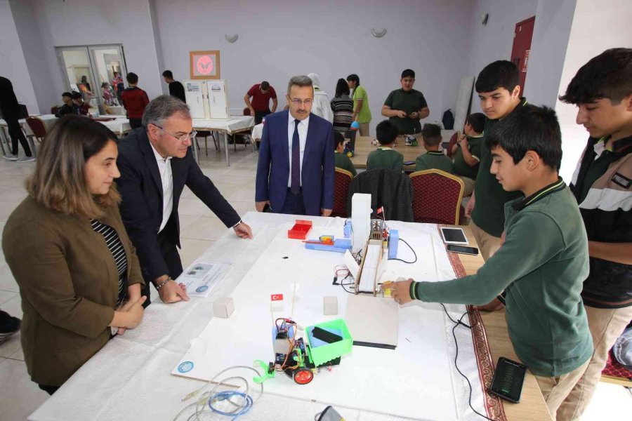 Hacılar Bilim Kent 3. Bilim Ve Teknoloji Fuarı Açıldı