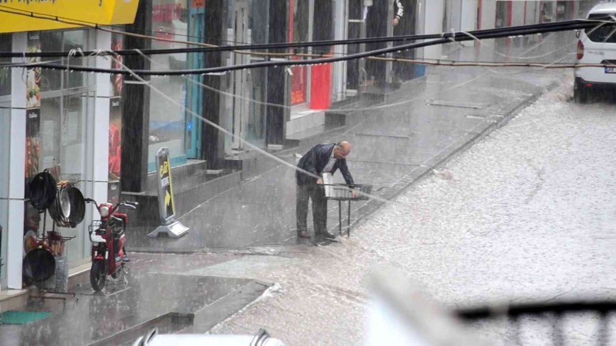 Kayseri’de Yağış Etkili Oldu