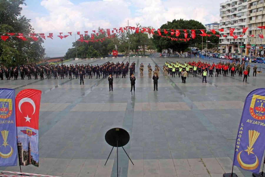 Antalya’da Jandarma Teşkilatının 183. Kuruluş Yıl Dönümü Kutlamaları