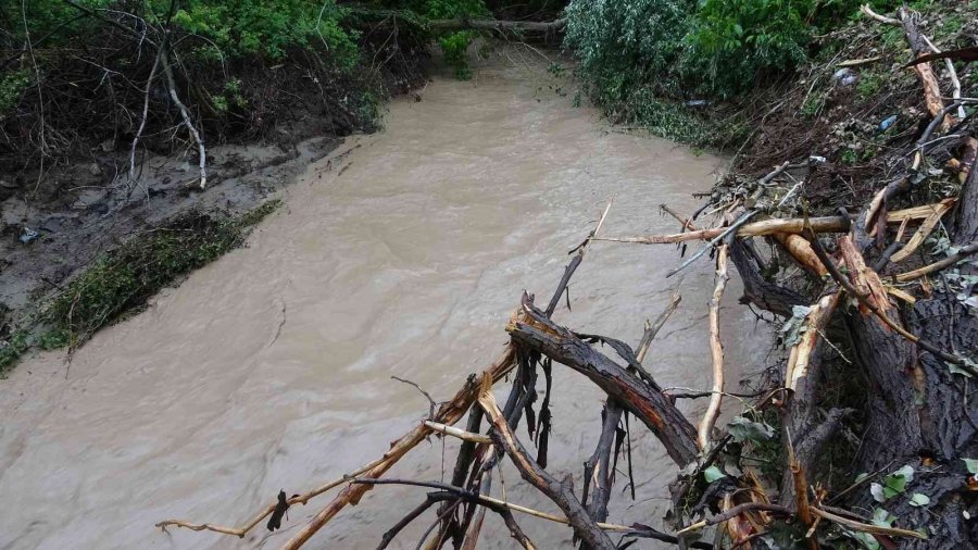 Kayseri’de Yağış Etkili Oldu