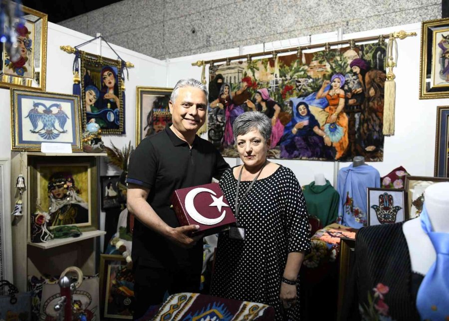 Muratpaşa’nın Mesleki Eğitim Ve Hobu Kursları Yıl Sonu Sergisine İlgi Büyük Oldu