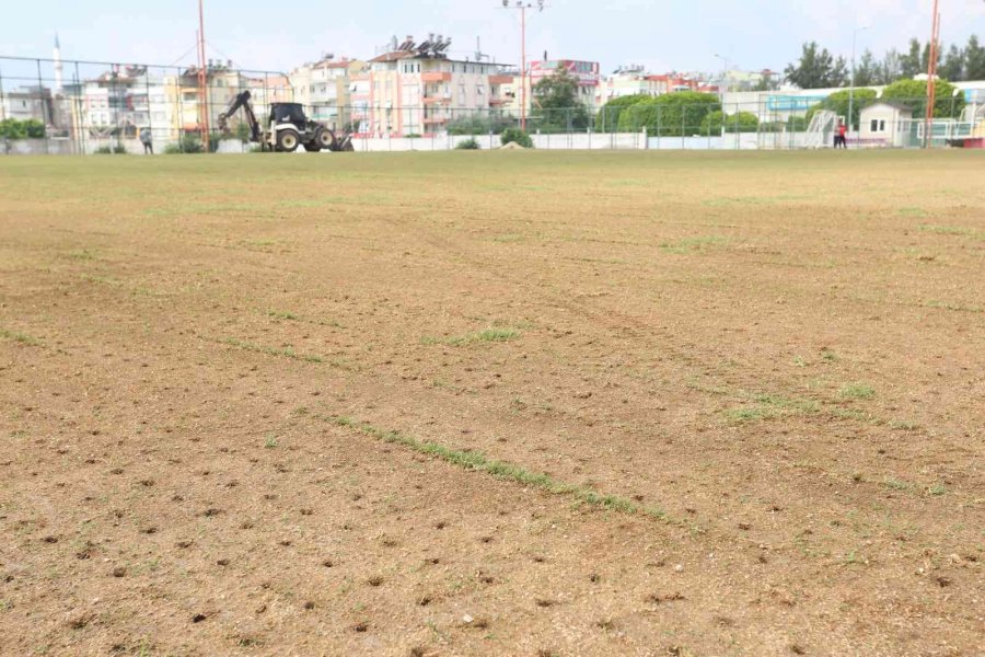 Hasan Doğan Stadyumu’nda Zemin Ve Çim Yenileme Çalışmaları Başladı