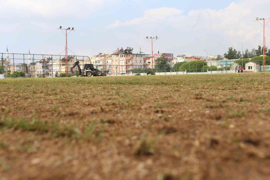 Hasan Doğan Stadyumu’nda Zemin Ve Çim Yenileme Çalışmaları Başladı
