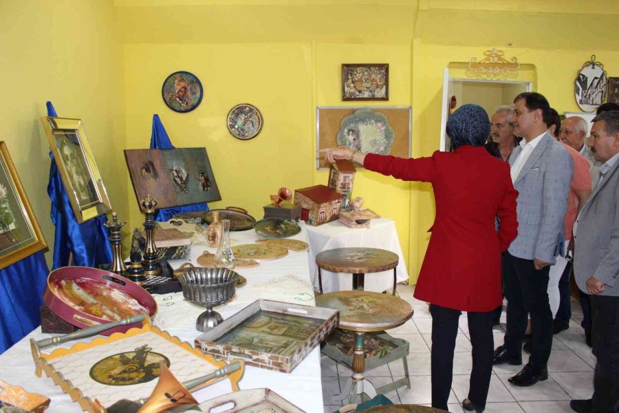 Elmalı Atasem’de Yıl Sonu Sergisi Heyecanı