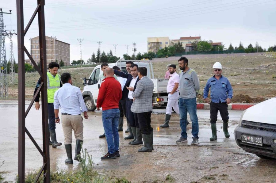 Karaman Belediyesi Sele Zamanında Müdahale Ederken İzlerini De Kısa Sürede Sildi