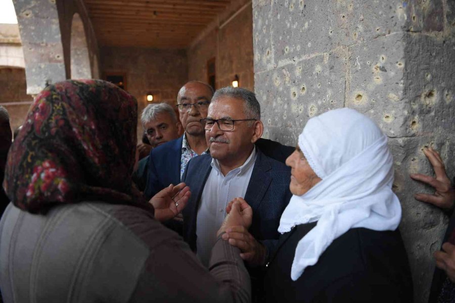 Başkan Büyükkılıç, Vali Çiçek İle Hamidiye Medresesi’nde İncelemelerde Bulundu