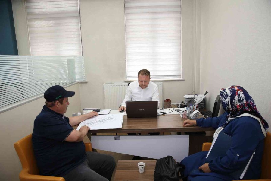 Büyükşehir’in Sahabiye Kentsel Dönüşüm Projesi 3’üncü Etabı Uzlaşma Görüşmelerine Yoğun İlgi