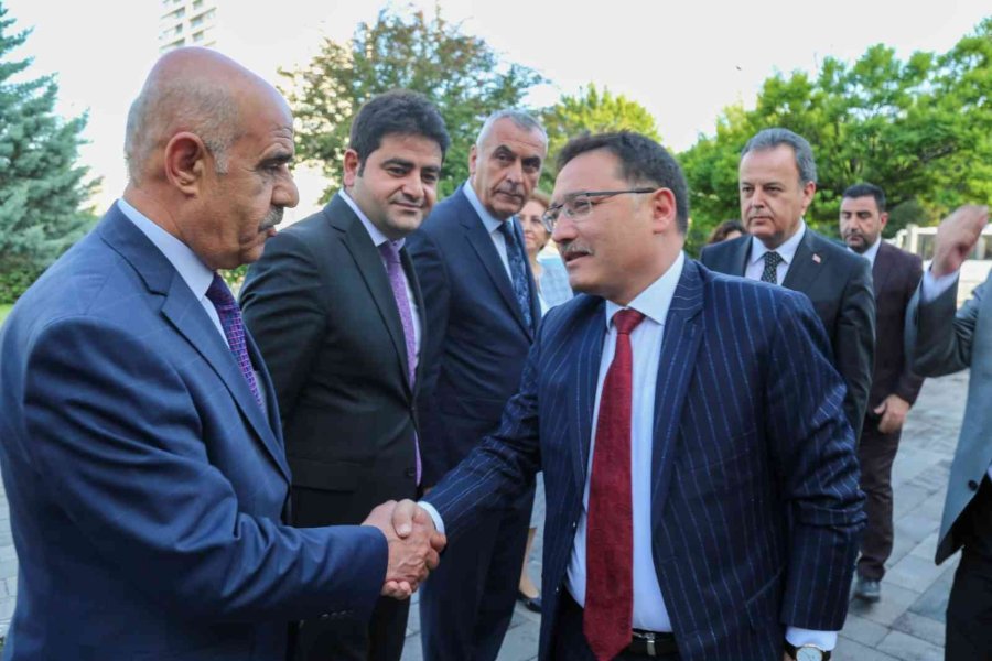 Vali Çiçek’ten Melikgazi’ye Ziyaret