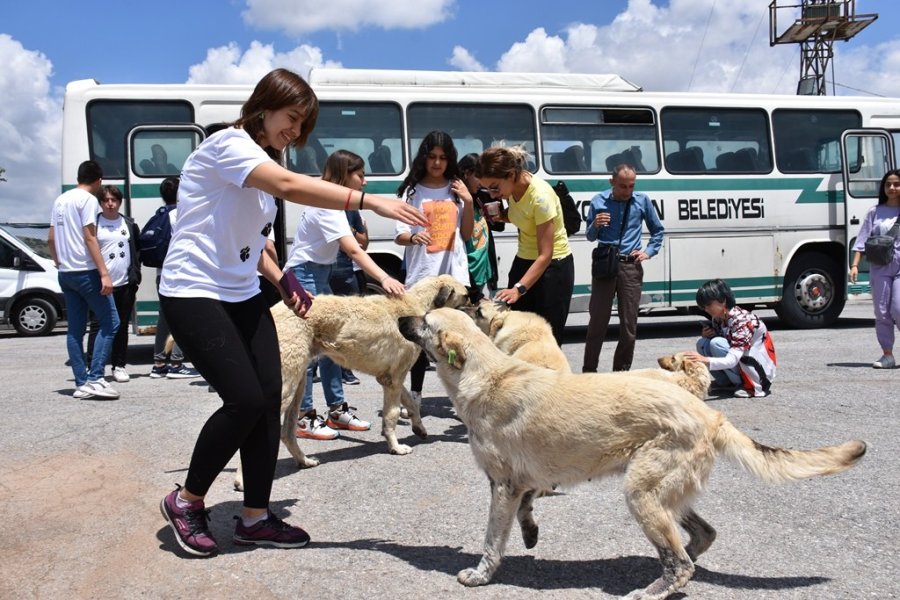 Kocasinan Belediyesi’nin Küçük Dostlar Çalışmalarına Liseli Öğrencilerinden Destek