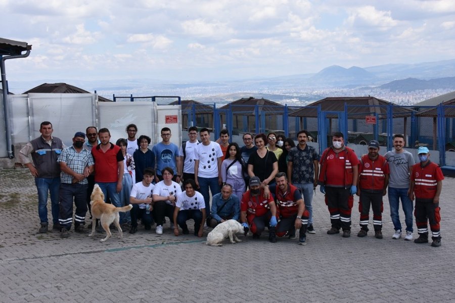 Kocasinan Belediyesi’nin Küçük Dostlar Çalışmalarına Liseli Öğrencilerinden Destek