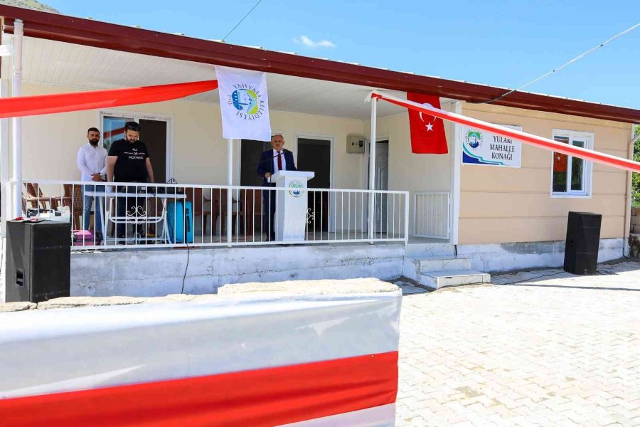 Yahyalı’da Yuları Mahalle Konağı Hizmete Açıldı