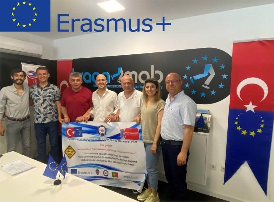 Kayseri Emniyet Müdürlüğü’nün Yetişkin Eğiticileri Avrupa Kursunu Tamamladı