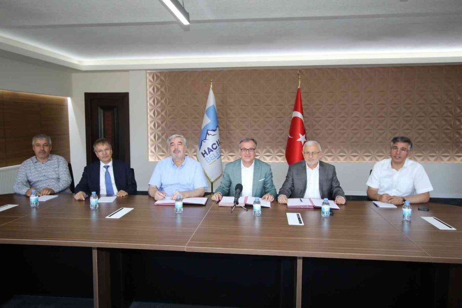 Hacılar’da Fatma Baktır Kuran Kursu Protokolü İmzalandı