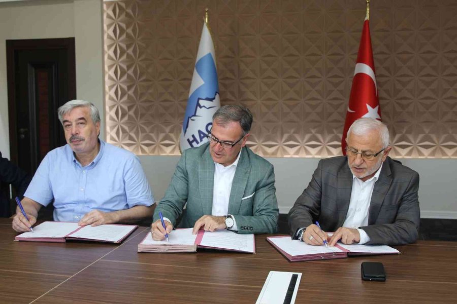 Hacılar’da Fatma Baktır Kuran Kursu Protokolü İmzalandı