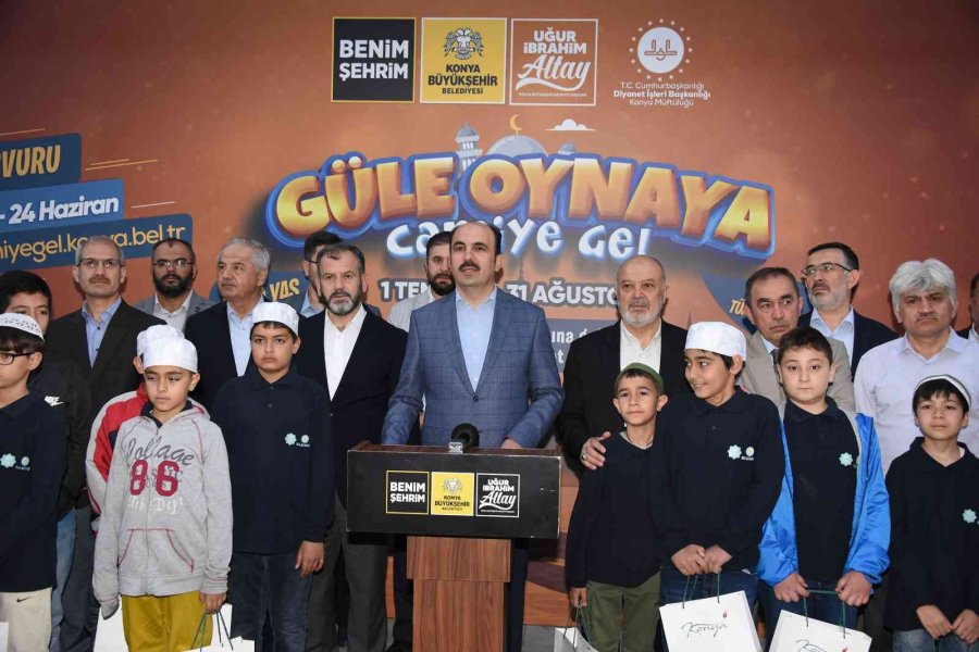 Başkan Altay “güle Oynaya Camiye Gel” Projesi Başvurularını Başlattı