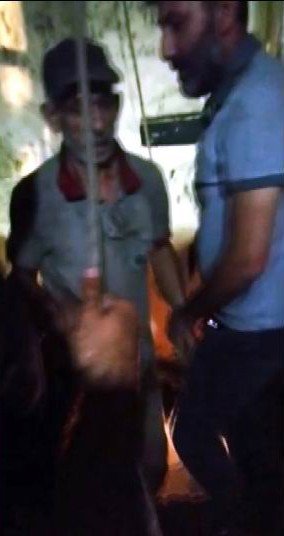 Polisten Kaçmak İçin Evine Kazdığı Tünelde Yakalandı