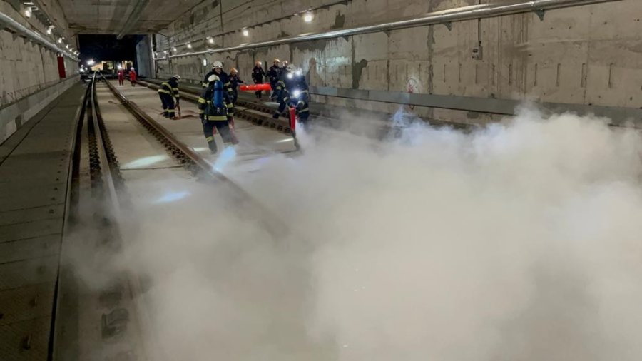 Türkiye’de İlk Olma Özelliği Taşıyan Yangın Tatbikatı Eskişehir’de Yapıldı