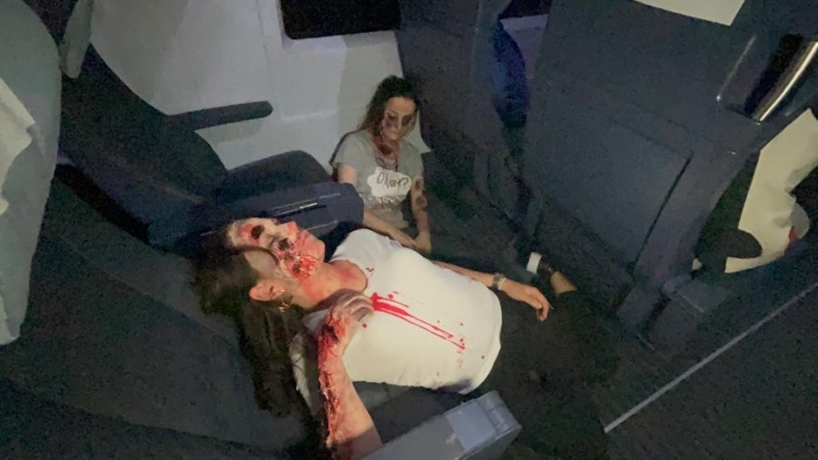 Türkiye’de İlk Olma Özelliği Taşıyan Yangın Tatbikatı Eskişehir’de Yapıldı