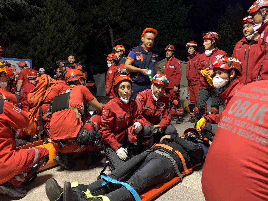 Türkiye’de İlk Olma Özelliği Taşıyan Yangın Tatbikatı Eskişehir’de Yapıldı