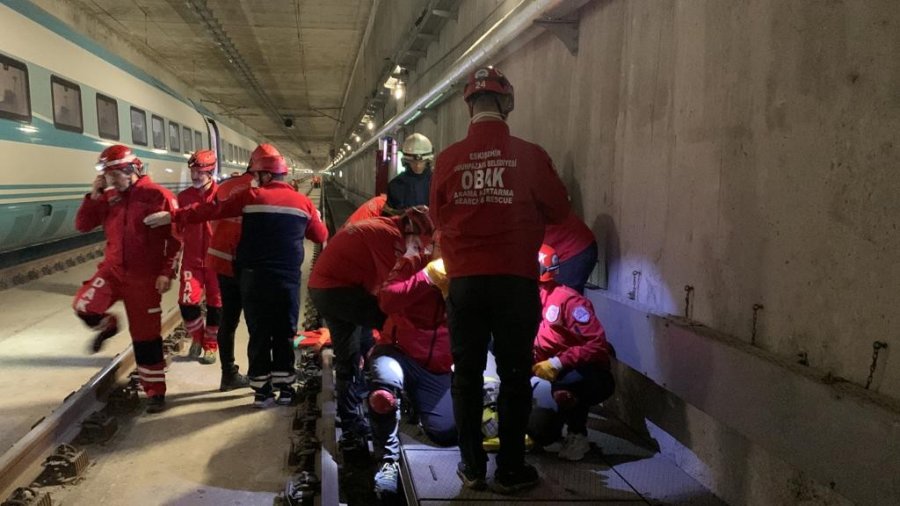 Türkiye’de İlk Olma Özelliği Taşıyan Yangın Tatbikatı Eskişehir’de Yapıldı