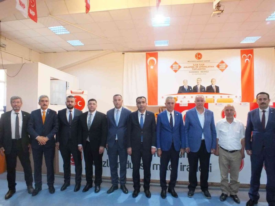 Mhp’nin ’adım Adım 2023 İlçe İlçe Anlatma Ve Aydınlatma’ Programları Yapıldı