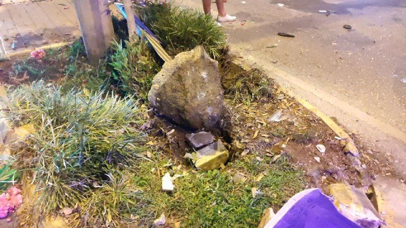 Ana Caddeye Kontrolsüz Çıkıp Kamyonete Çarptı, Olay Yerinden Kaçtı :1 Yaralı