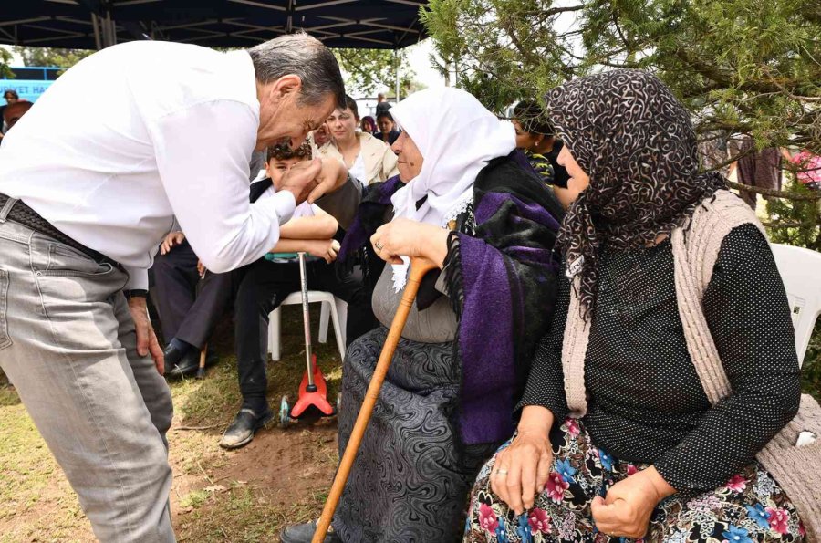 Başkan Ataç Avdan’da Vatandaşlar İle Buluştu