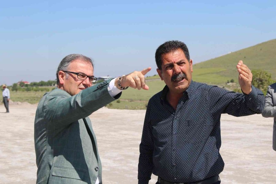 Başkan Özldoğan Erciyes Yolunda İnceleme Yaptı