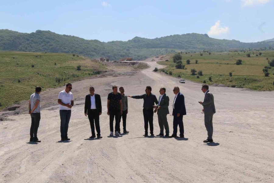 Başkan Özldoğan Erciyes Yolunda İnceleme Yaptı