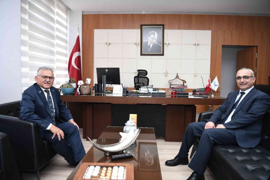 Başkan Büyükkılıç’tan Erü Tıp Fakültesi Başhekimine Ziyaret