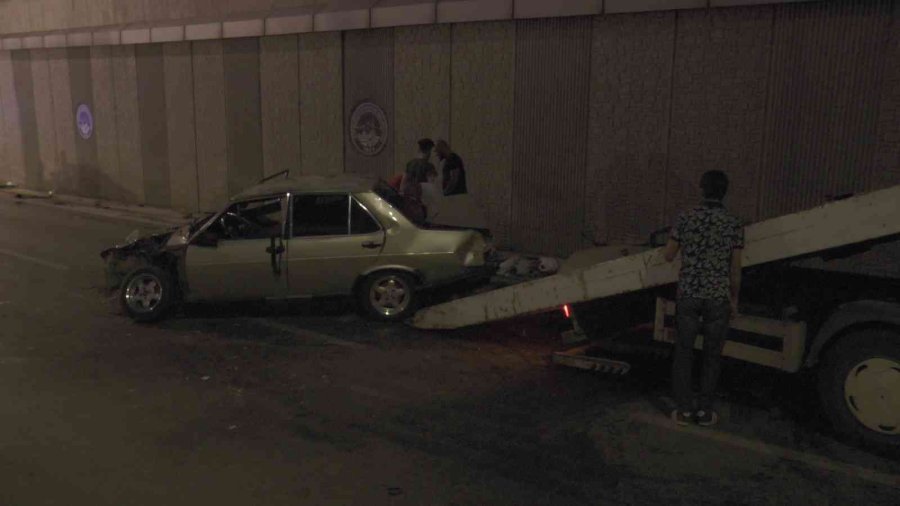 Kayseri’de 6 Araç Alt Geçitte Birbirine Girdi: 4 Yaralı