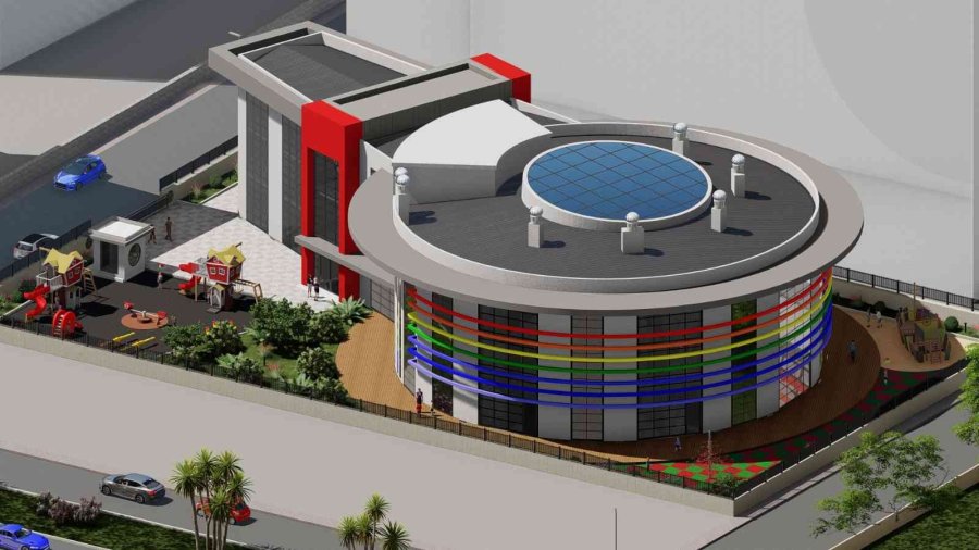 Mahmutlar’da Gündüz Bakımevi Ve Kreş Projesi Yükseliyor