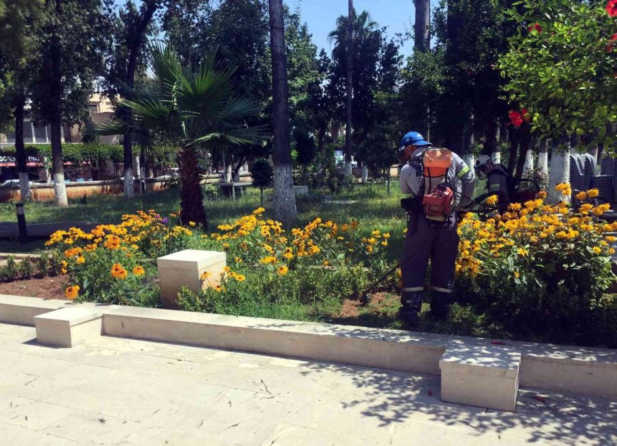Akdeniz’de Park Ve Yeşil Alanlar Yenileniyor